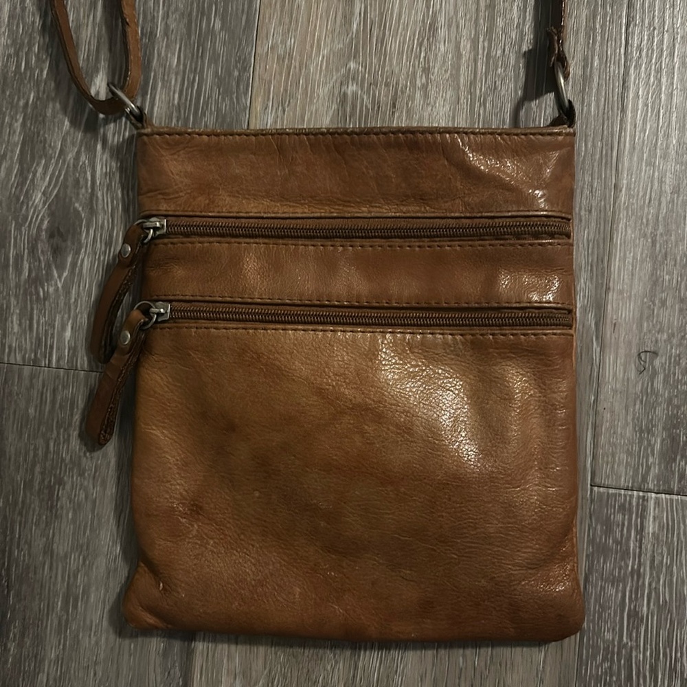 Leather Crossbody Purse purchased in Venice